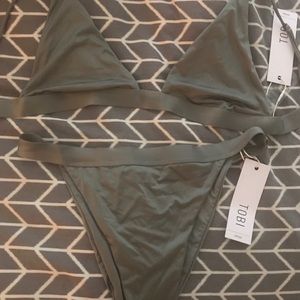 Tobi High Leg Swimsuit